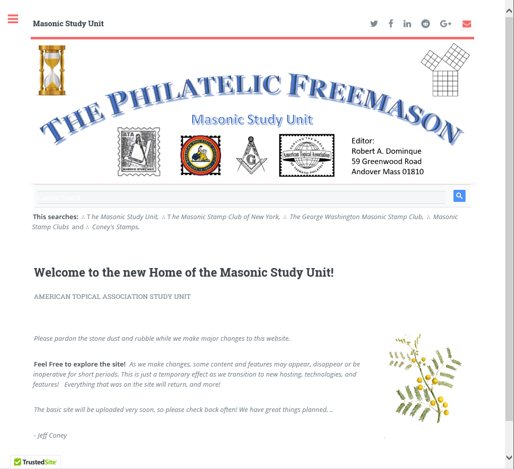 Masonic Study Unit Website